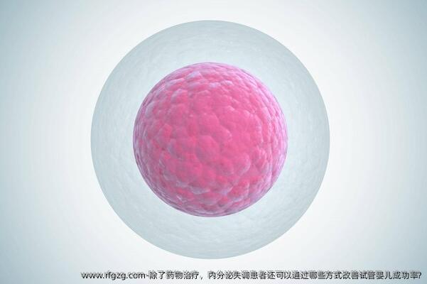 除了药物治疗，内分泌失调患者还可以通过哪些方式改善代孕成功率?