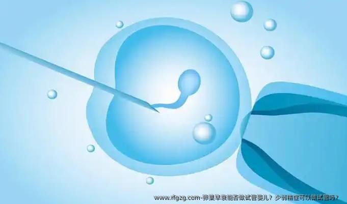 卵巢早衰能否做代孕？少弱精症可以做试管吗？ 